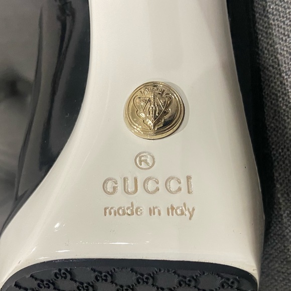 Gucci color block mule heels - Picture 3 of 13